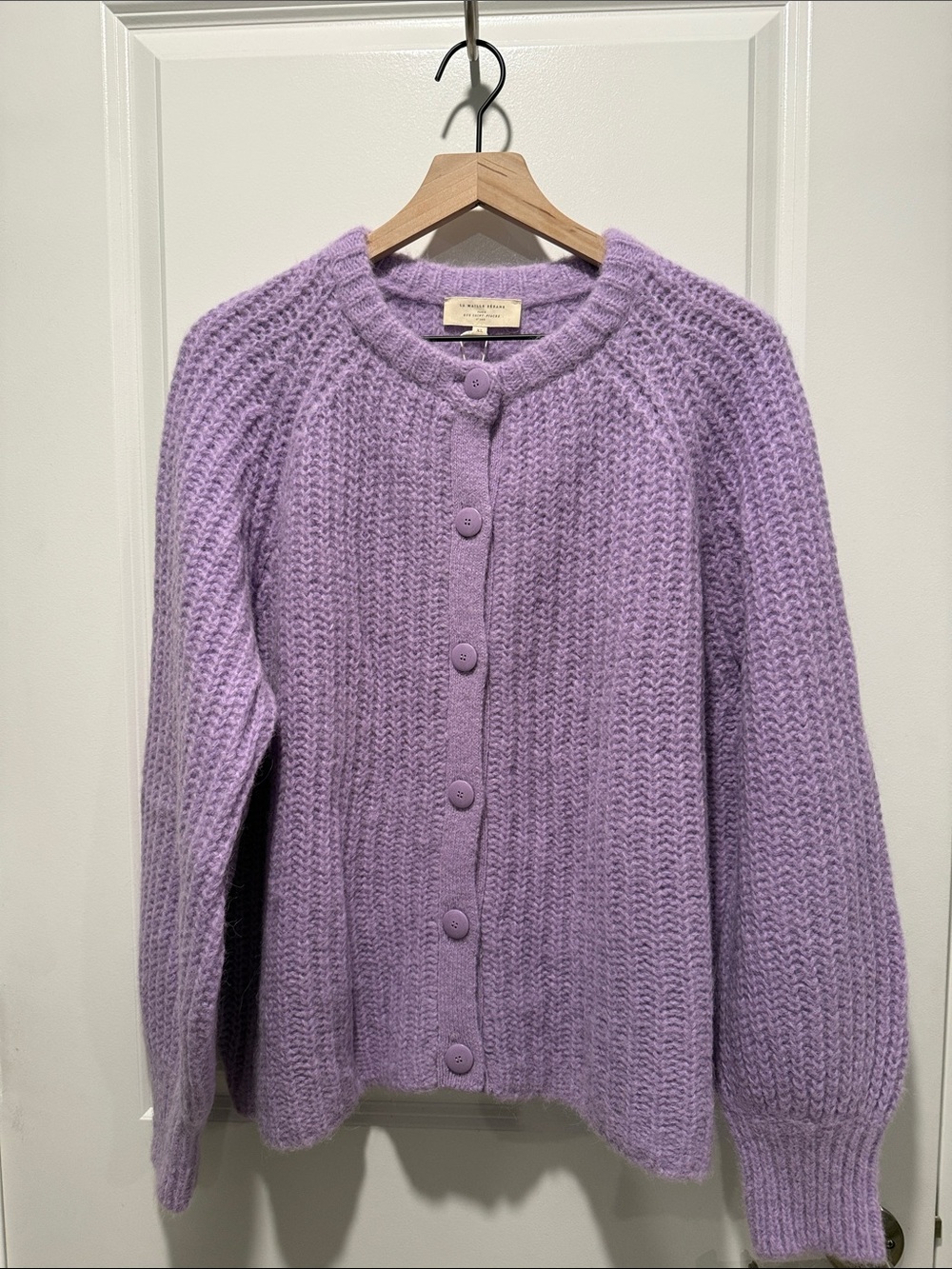 Sezane Emile Cardigan Wisteria - Size XL